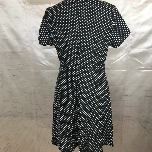 1950s vintage style polka dot swing dress - Picture 4 of 5